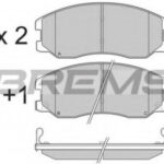 BP3303 BREMSI комплект тормозных колодок