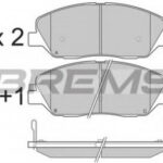 BP3313 BREMSI комплект тормозных колодок