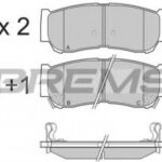 BP3314 BREMSI комплект тормозных колодок