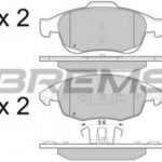BP3329 BREMSI комплект тормозных колодок