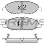 BP3335 BREMSI комплект тормозных колодок
