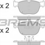 BP3371 BREMSI комплект тормозных колодок