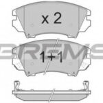 BP3377 BREMSI комплект тормозных колодок