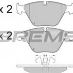 BP3403 BREMSI комплект тормозных колодок