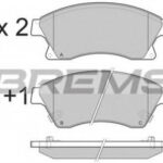 BP3404 BREMSI комплект тормозных колодок