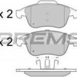 BP3431 BREMSI комплект тормозных колодок