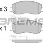 BP3439 BREMSI комплект тормозных колодок