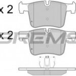 BP3453 BREMSI комплект тормозных колодок