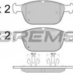 BP3475 BREMSI комплект тормозных колодок