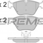BP3479 BREMSI комплект тормозных колодок