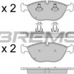 BP3571 BREMSI комплект тормозных колодок