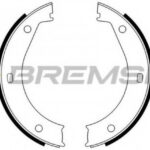 GF0076 BREMSI комплект тормозных колодок