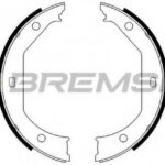 GF0080 BREMSI комплект тормозных колодок