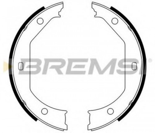 GF0080 BREMSI комплект тормозных колодок