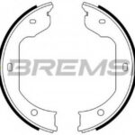 GF0081 BREMSI комплект тормозных колодок