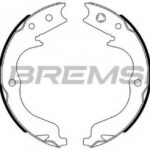 GF0109 BREMSI комплект тормозных колодок