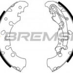 GF0140 BREMSI комплект тормозных колодок