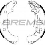GF0161 BREMSI комплект тормозных колодок