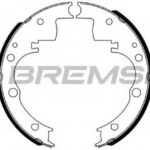 GF0166 BREMSI комплект тормозных колодок