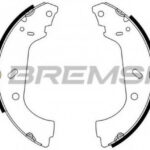 GF0177 BREMSI комплект тормозных колодок
