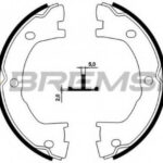 GF0183 BREMSI комплект тормозных колодок