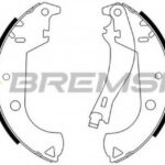 GF0184 BREMSI комплект тормозных колодок