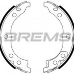 GF0187 BREMSI комплект тормозных колодок