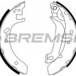 GF0229 BREMSI комплект тормозных колодок