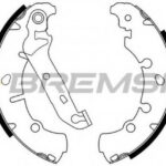 GF0243 BREMSI комплект тормозных колодок