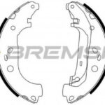 GF0245 BREMSI комплект тормозных колодок