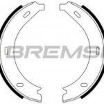 GF0305 BREMSI комплект тормозных колодок
