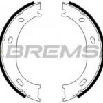 GF0306 BREMSI комплект тормозных колодок