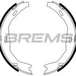 GF0317 BREMSI комплект тормозных колодок