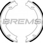 GF0318 BREMSI комплект тормозных колодок