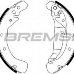 GF0358 BREMSI комплект тормозных колодок