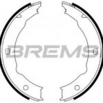 GF0387 BREMSI комплект тормозных колодок