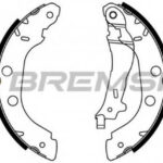 GF0407 BREMSI комплект тормозных колодок