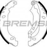 GF0408 BREMSI комплект тормозных колодок