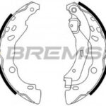 GF0409 BREMSI комплект тормозных колодок