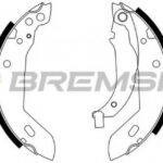 GF0411 BREMSI комплект тормозных колодок