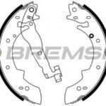 GF0419 BREMSI комплект тормозных колодок