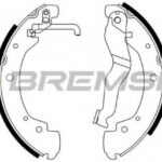 GF0557 BREMSI комплект тормозных колодок