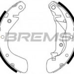 GF0633 BREMSI комплект тормозных колодок