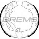 GF0727 BREMSI комплект тормозных колодок