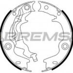 GF0759 BREMSI комплект тормозных колодок