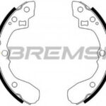 GF0762 BREMSI комплект тормозных колодок