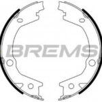 GF0765 BREMSI комплект тормозных колодок