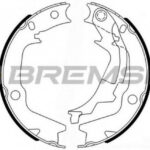 GF0766 BREMSI комплект тормозных колодок