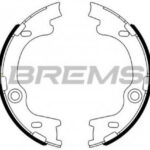 GF0804 BREMSI комплект тормозных колодок