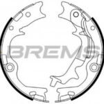 GF0807 BREMSI комплект тормозных колодок